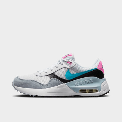 Nike Air Max SYSTM GS Blanc / Bleu Foudre - Noir