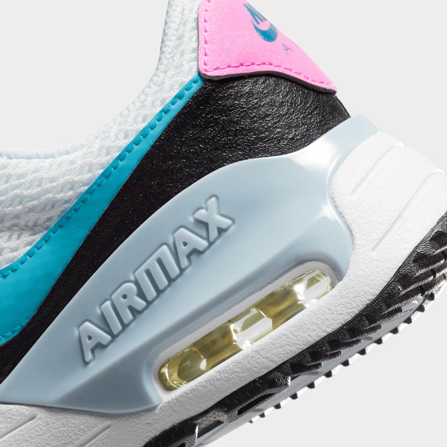Nike Air Max SYSTM GS Blanc / Bleu Foudre - Noir
