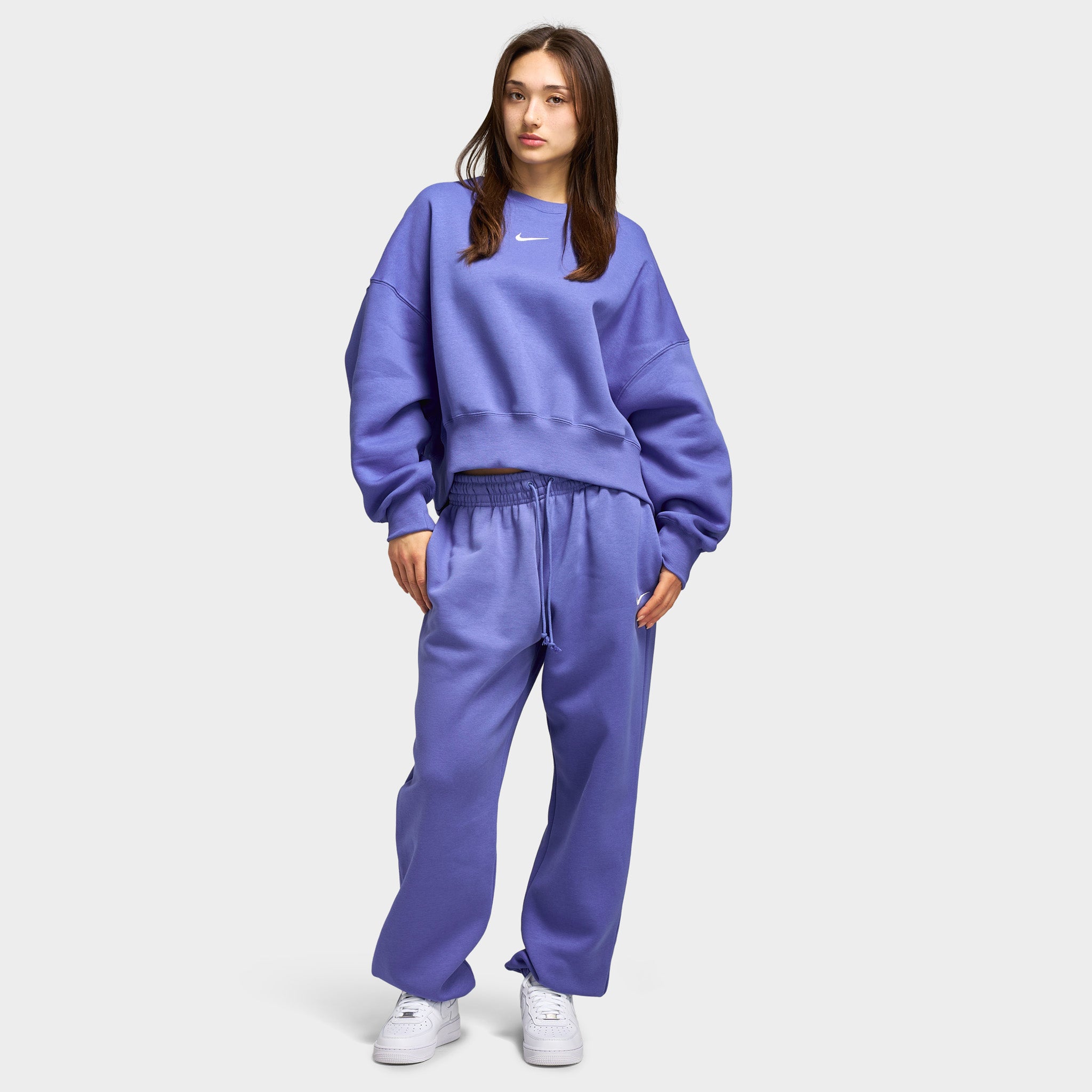 Nike Sportswear Women's Phoenix Fleece Oversized Crew / Light