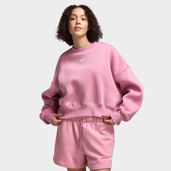 売れ筋商品|||ナイキ パーカー・スウェットシャツ レディース アウター LONG CREW - Sweatshirt - elemental pink/sail Nike Sportswear LONG CREW - Sweatshirt - elemental pink/sail