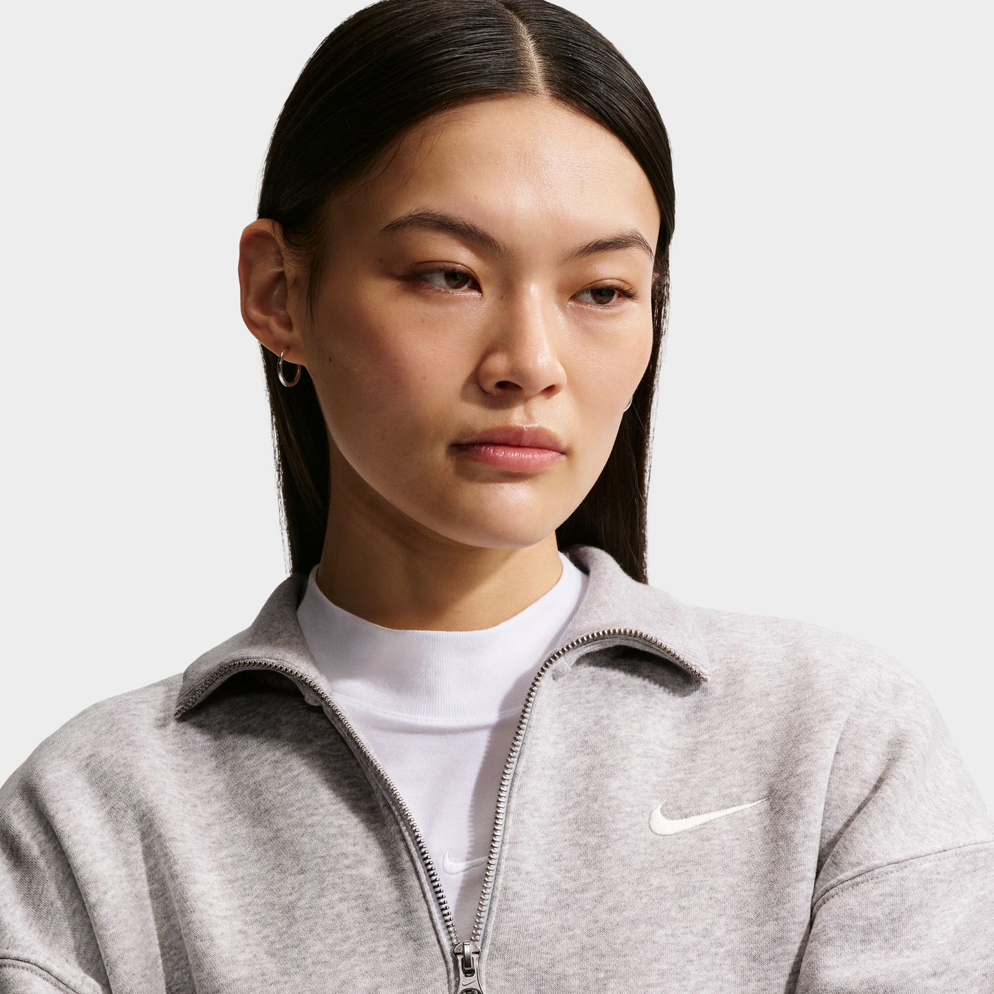 Nike Sportswear Phoenix Chandail à Capuchon Polaire Tattoo/Voile