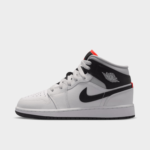 Jordan 1 Mid GS Summit White / Black - Infrared 23 – JD Sports