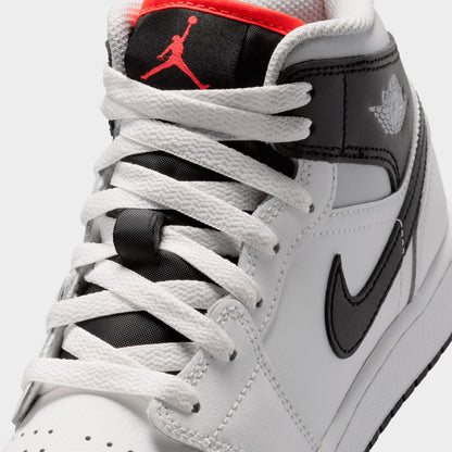 Jordan 1 Mid GS Summit White / Black - Infrared 23