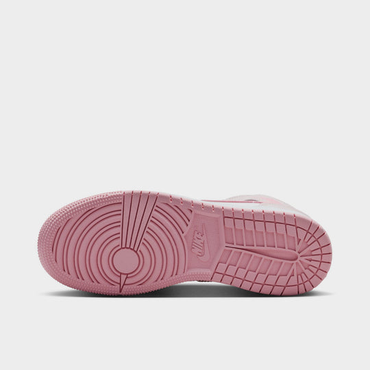 Jordan 1 Mid GS Pearl Pink / Medium Soft Pink - White