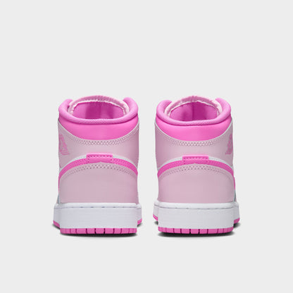 Jordan 1 Mid GS Pink Foam / Pink Foam - China Rose