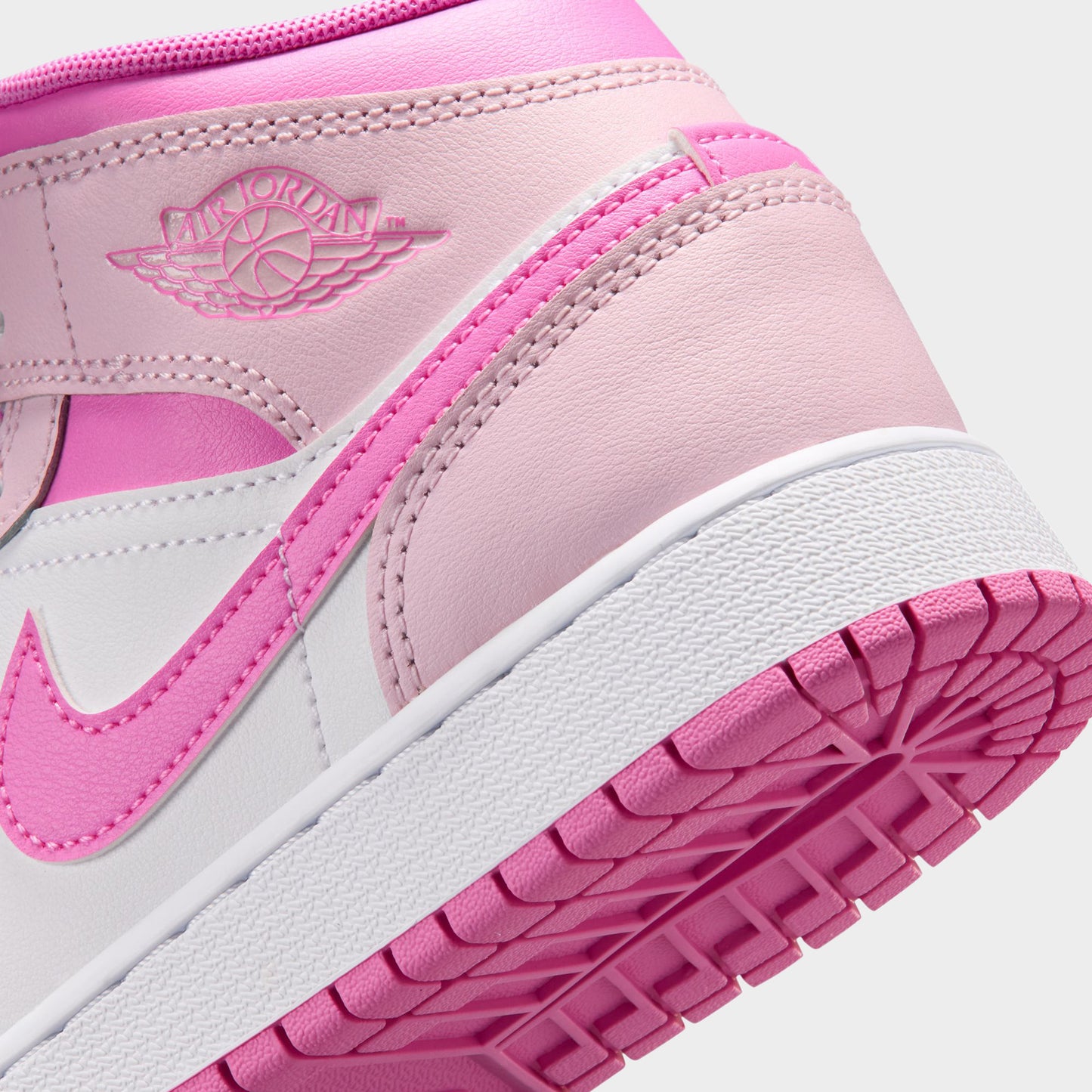 Jordan 1 Mid GS Pink Foam / Pink Foam - China Rose