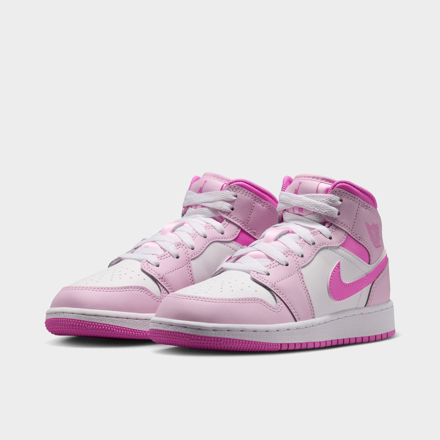 Jordan 1 Mid GS Pink Foam / Pink Foam - China Rose