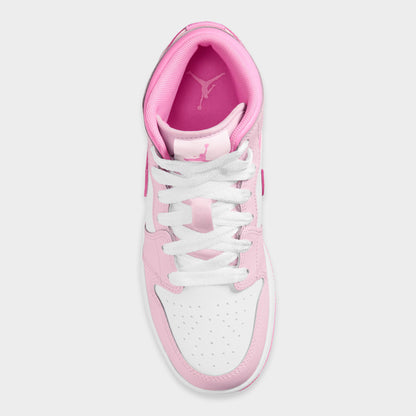 Jordan 1 Mid GS Pink Foam / Pink Foam - China Rose