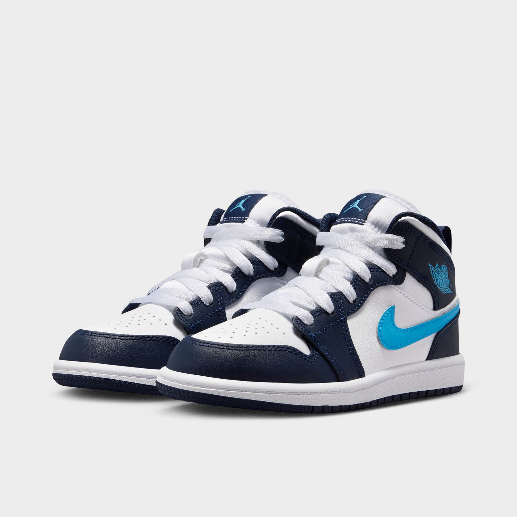 Jordan 1 Mid PS Obsidian / Dark Powder Blue - White – JD Sports