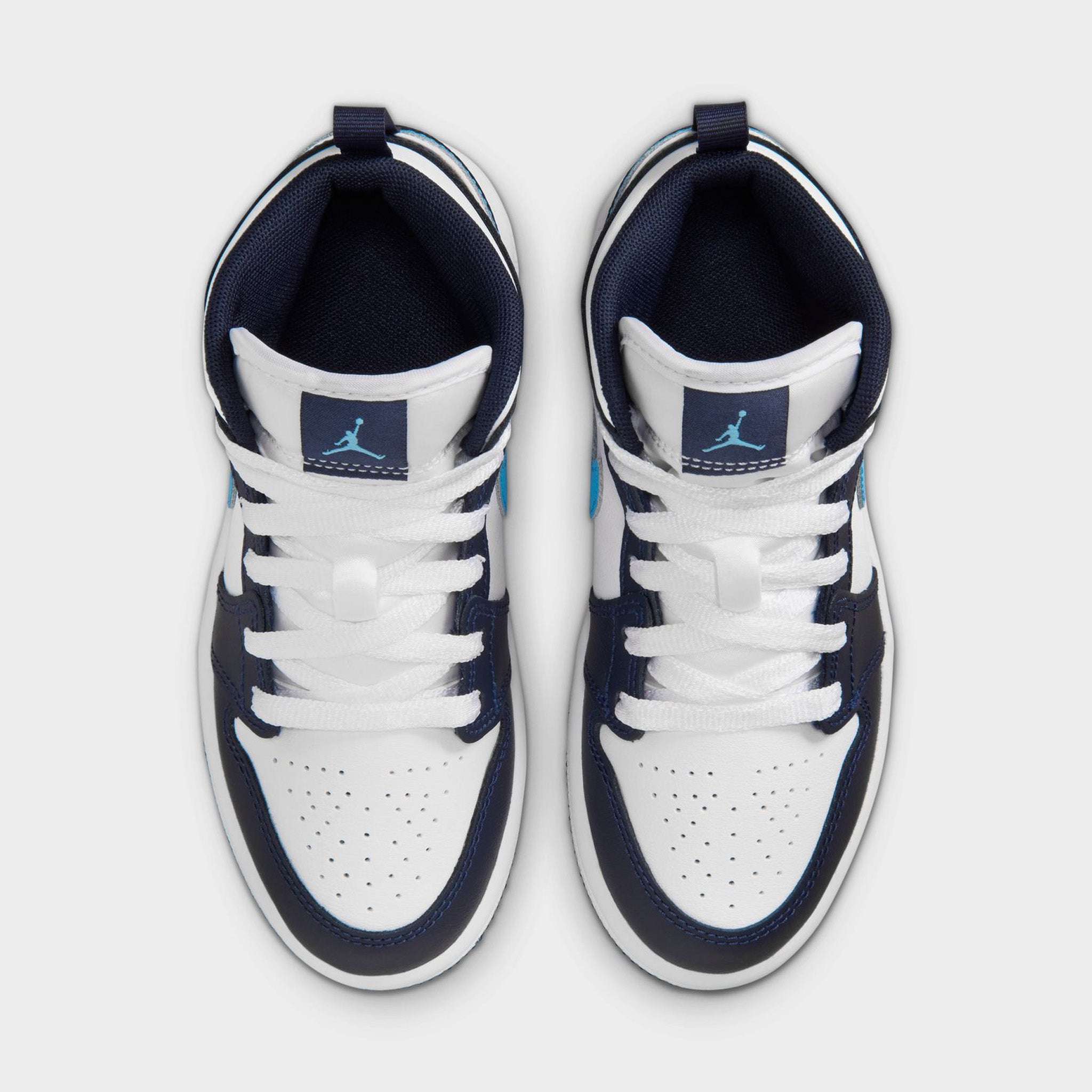 Jordan 1 Mid PS Obsidian / Dark Powder Blue - White – JD Sports