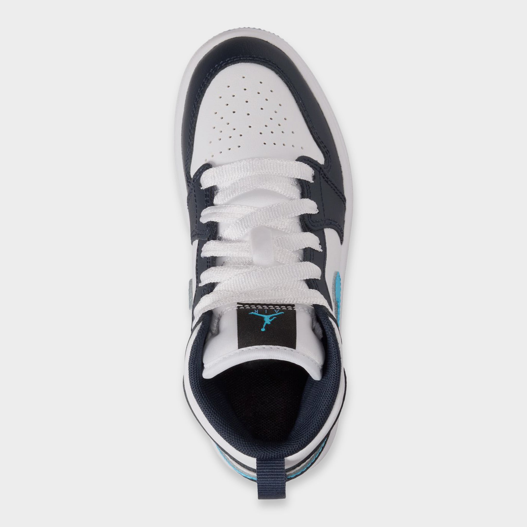 Jordan 1 Mid PS Obsidian / Dark Powder Blue - White – JD Sports
