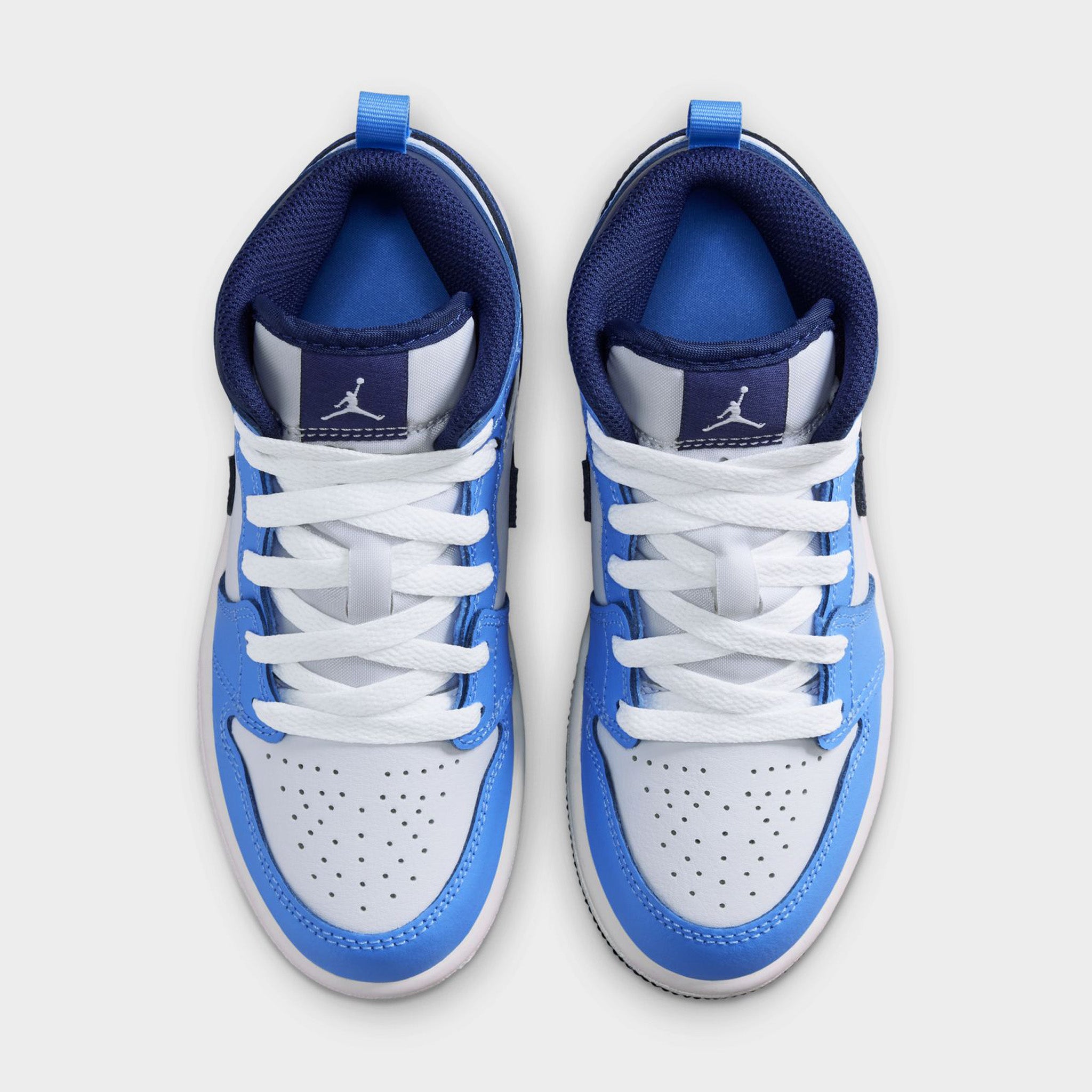 【19cm】キッズ/ジョーダン1/Nike PS Jordan 1 /UNC Jordan 1 Mid PS Midnight Navy / University Blue - White – JD Sports