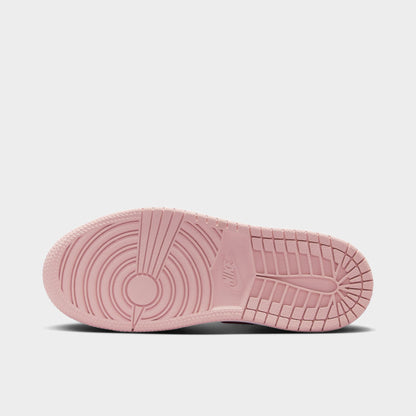 Jordan 1 Mid PS Pearl Pink / Medium Soft Pink - White