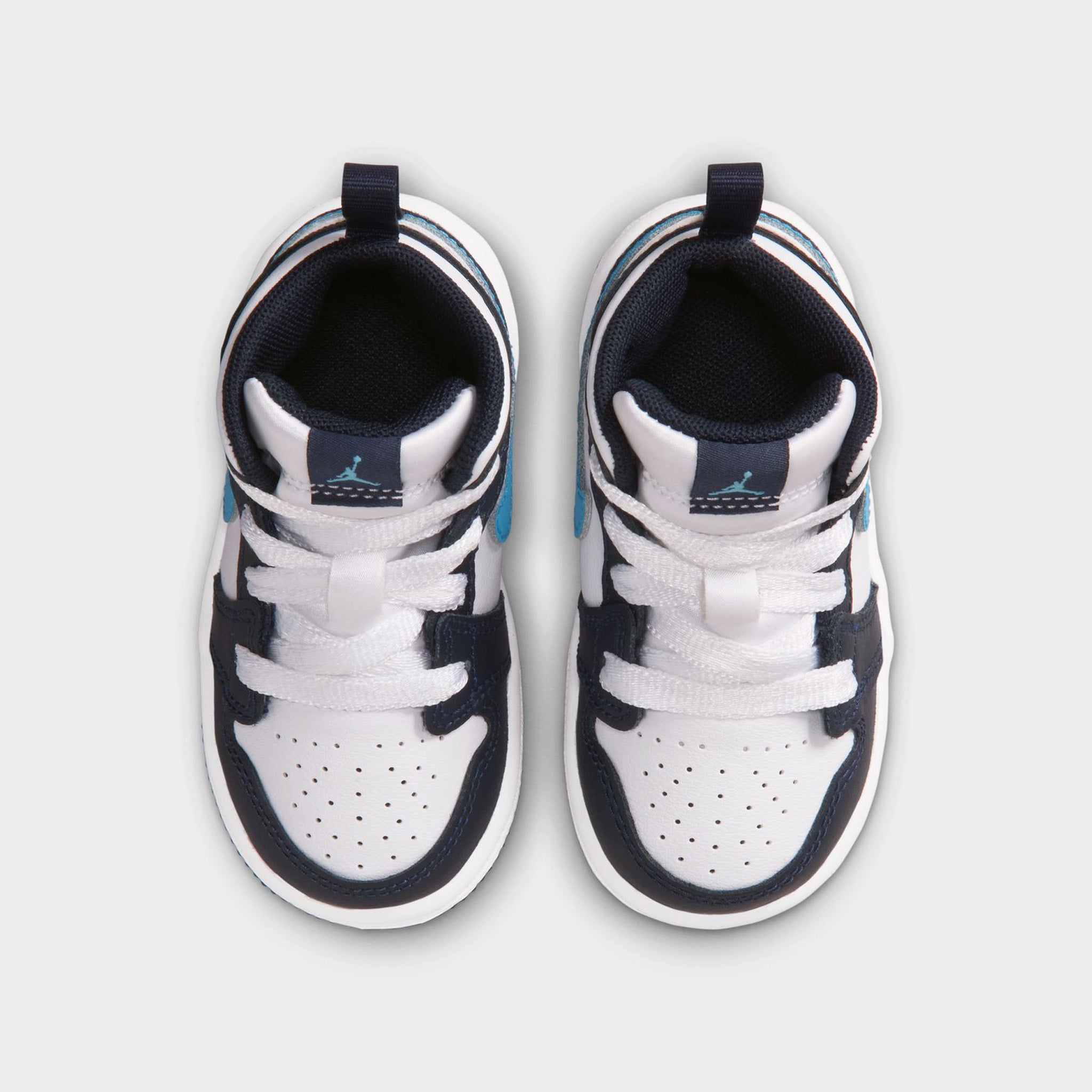Jordan 1 Mid TD Obsidian / Dark Powder Blue - White – JD Sports