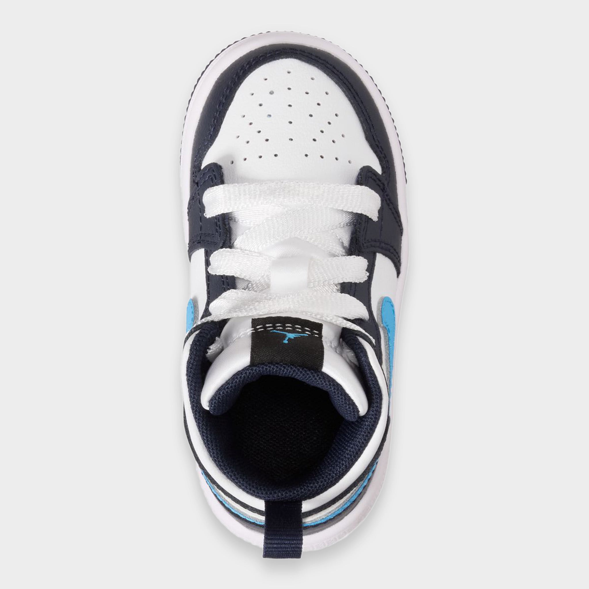 Jordan 1 Mid TD Obsidian / Dark Powder Blue - White – JD Sports