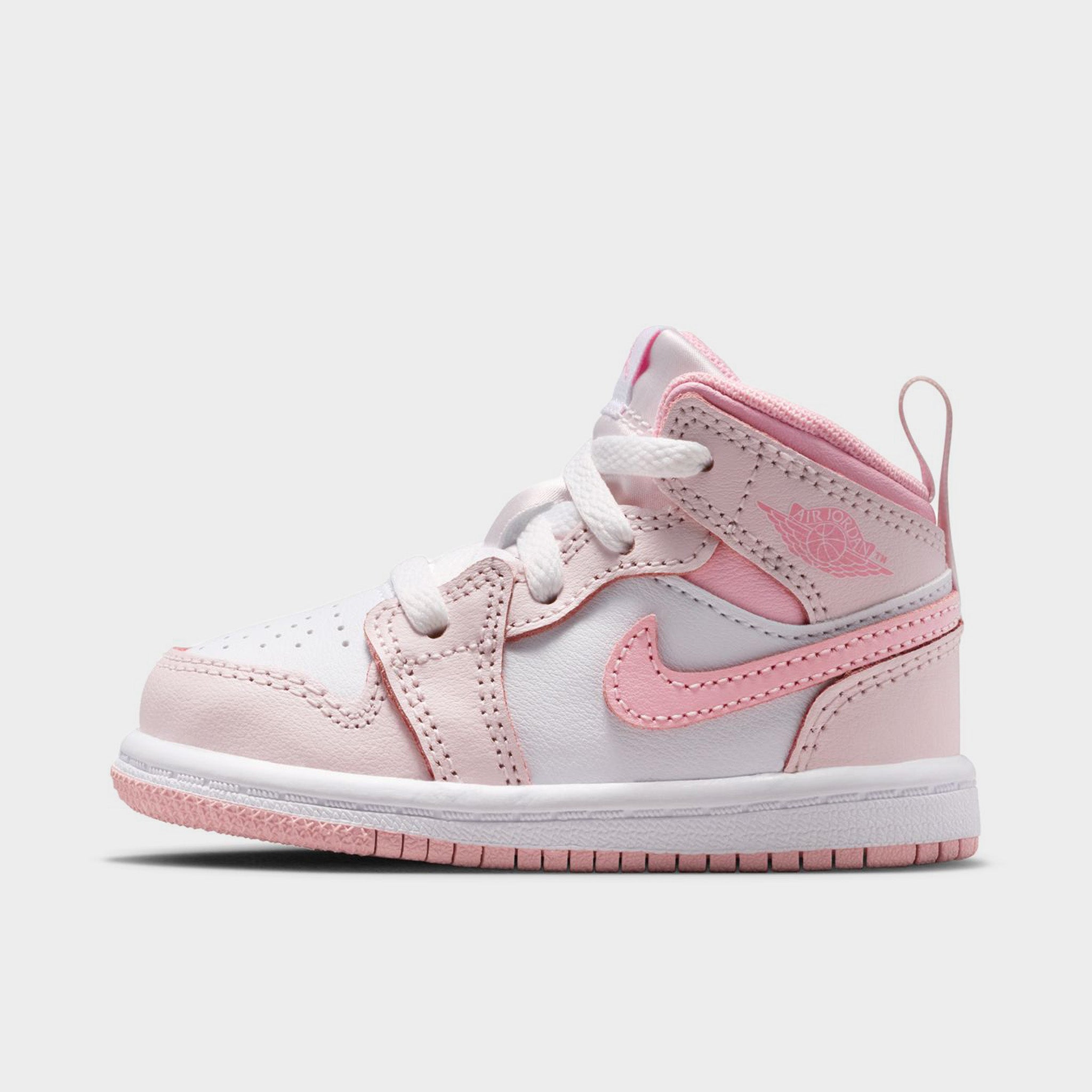 Jordan 1 Mid TD Pearl Pink / Medium Soft Pink - White – JD Sports