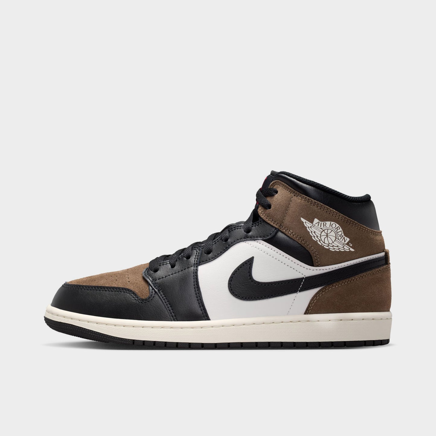 Jordan 1 Mid Noir / Phantom - Palomino