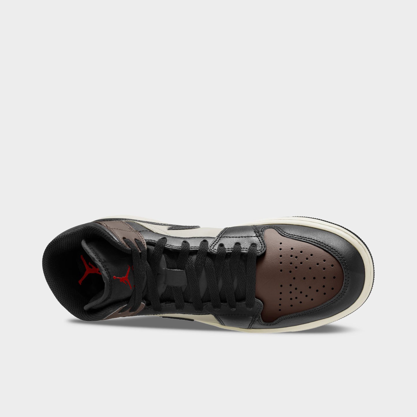 Jordan 1 Mid Noir / Phantom - Palomino