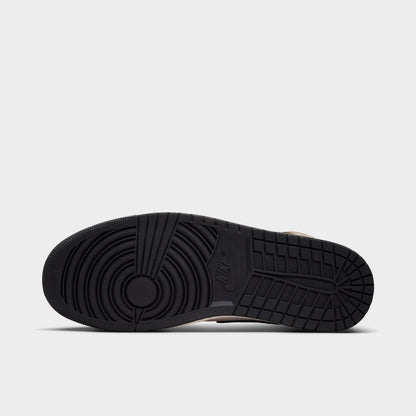Jordan 1 Mid Noir / Phantom - Palomino