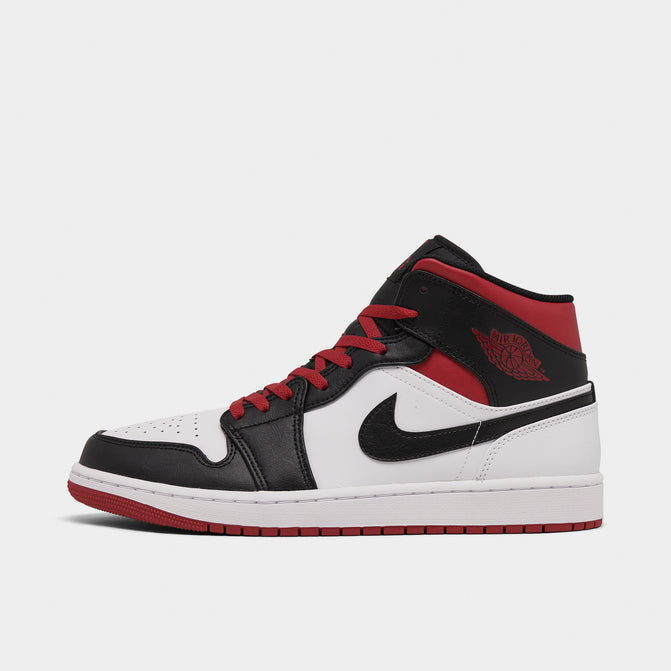 air jordan 1 black gym red mid