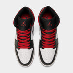 Jordan 1 mid new arrivals white gym red black