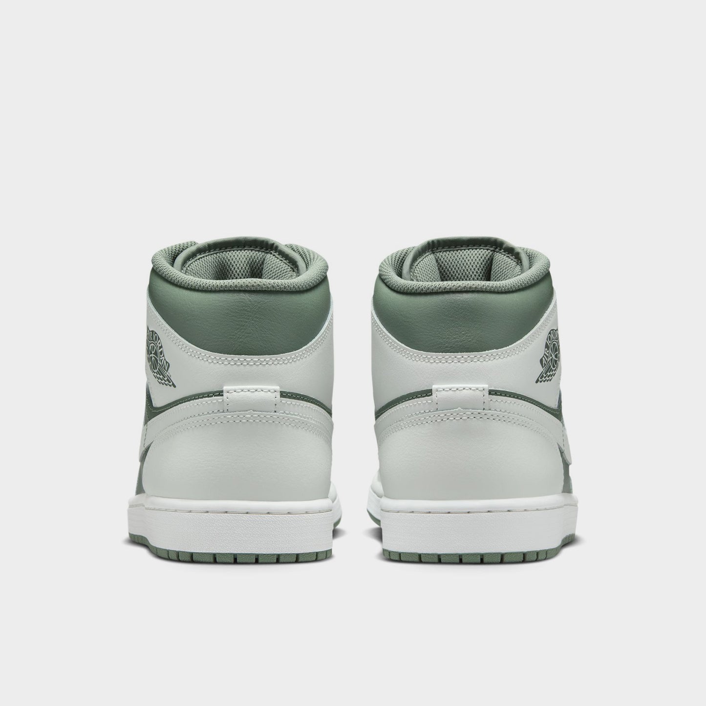 Jordan 1 Mid Summit White / Vintage Lichen