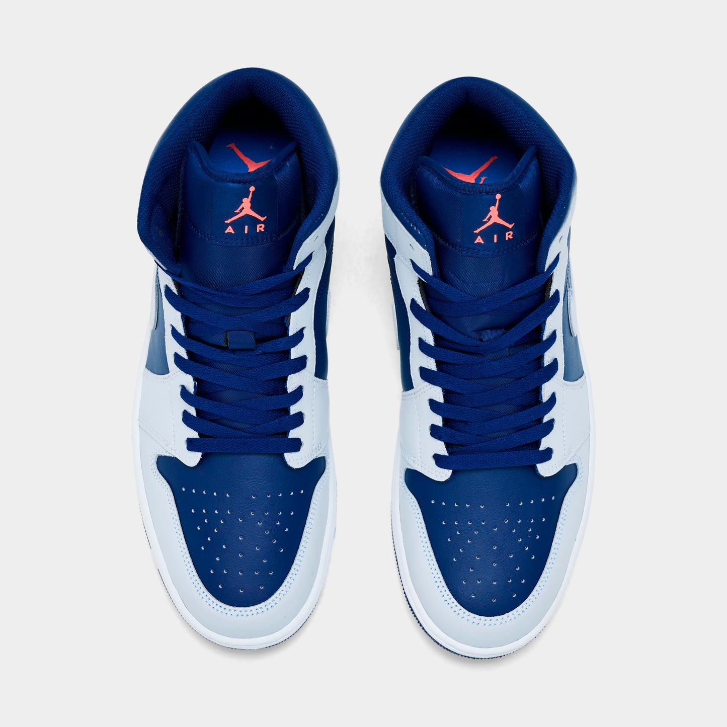 Air Jordan 1 Mid Grey / Blue