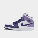 Jordan 1 Mid Sky J Purple / White | JD Sports