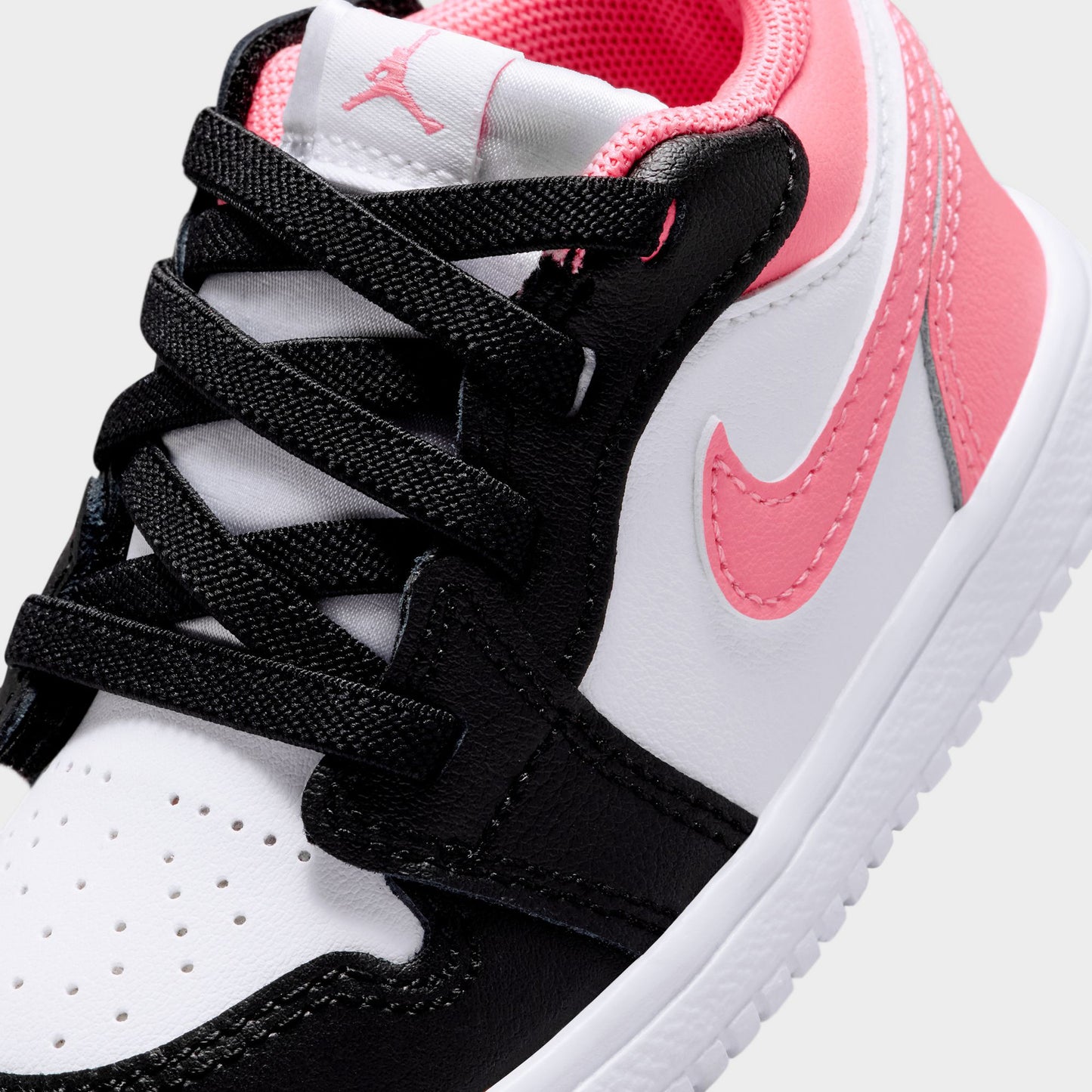 Jordan 1 Low Alt TD Black / Pink Gaze - White