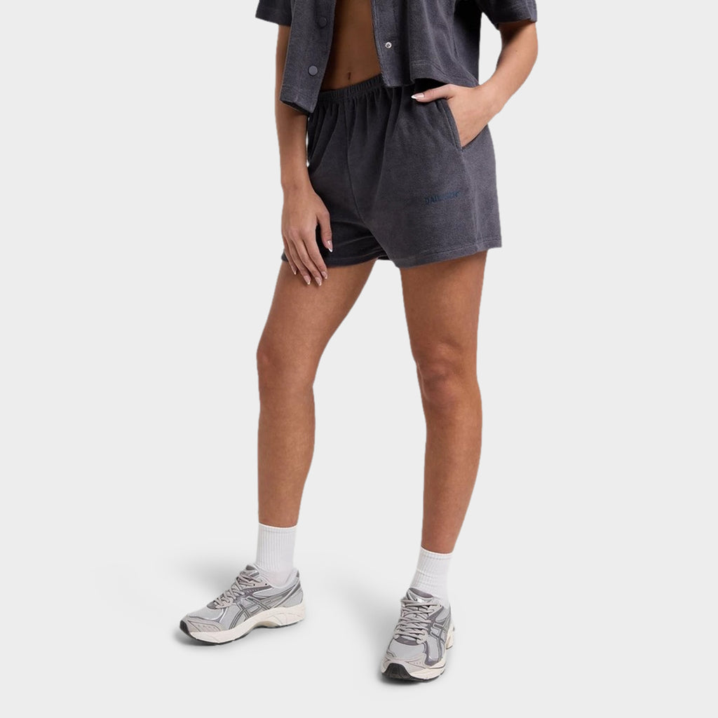 DAILYSZN Women's Evry Toweling Shorts / Navy