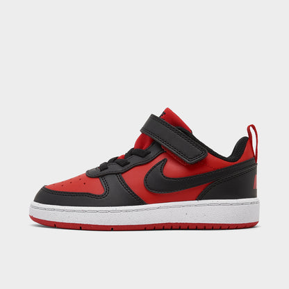 Nike Court Borough Low Recraft TD Rouge Université / Noir - Blanc