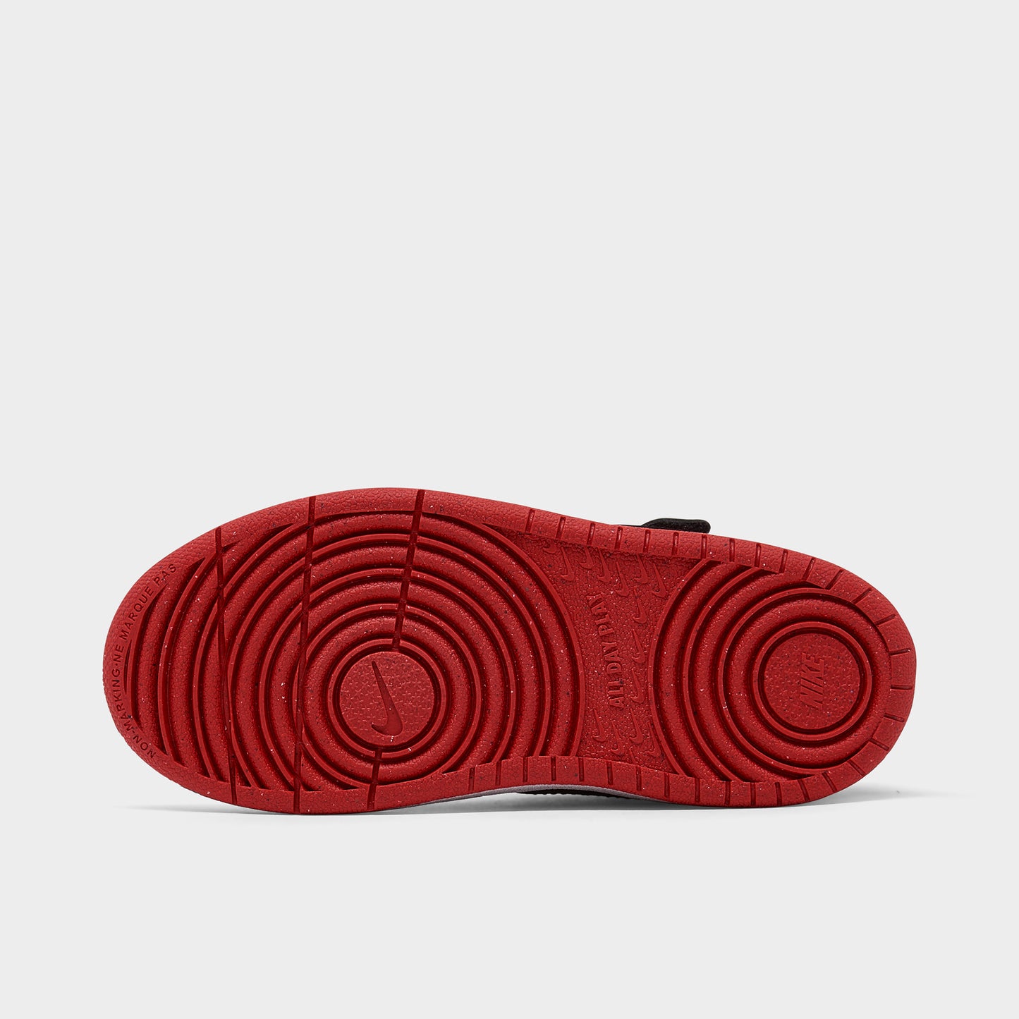Nike Court Borough Low Recraft TD Rouge Université / Noir - Blanc