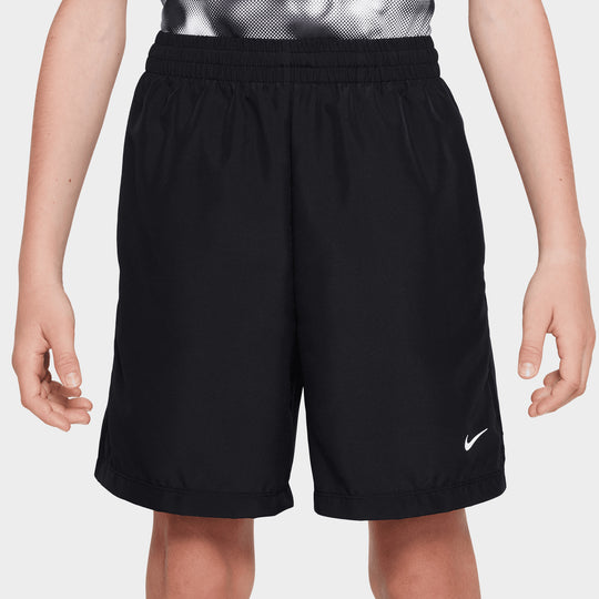 Nike Junior Boys' Dri-FIT Training Shorts Black / White