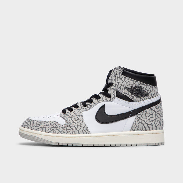 Black white gray jordans store