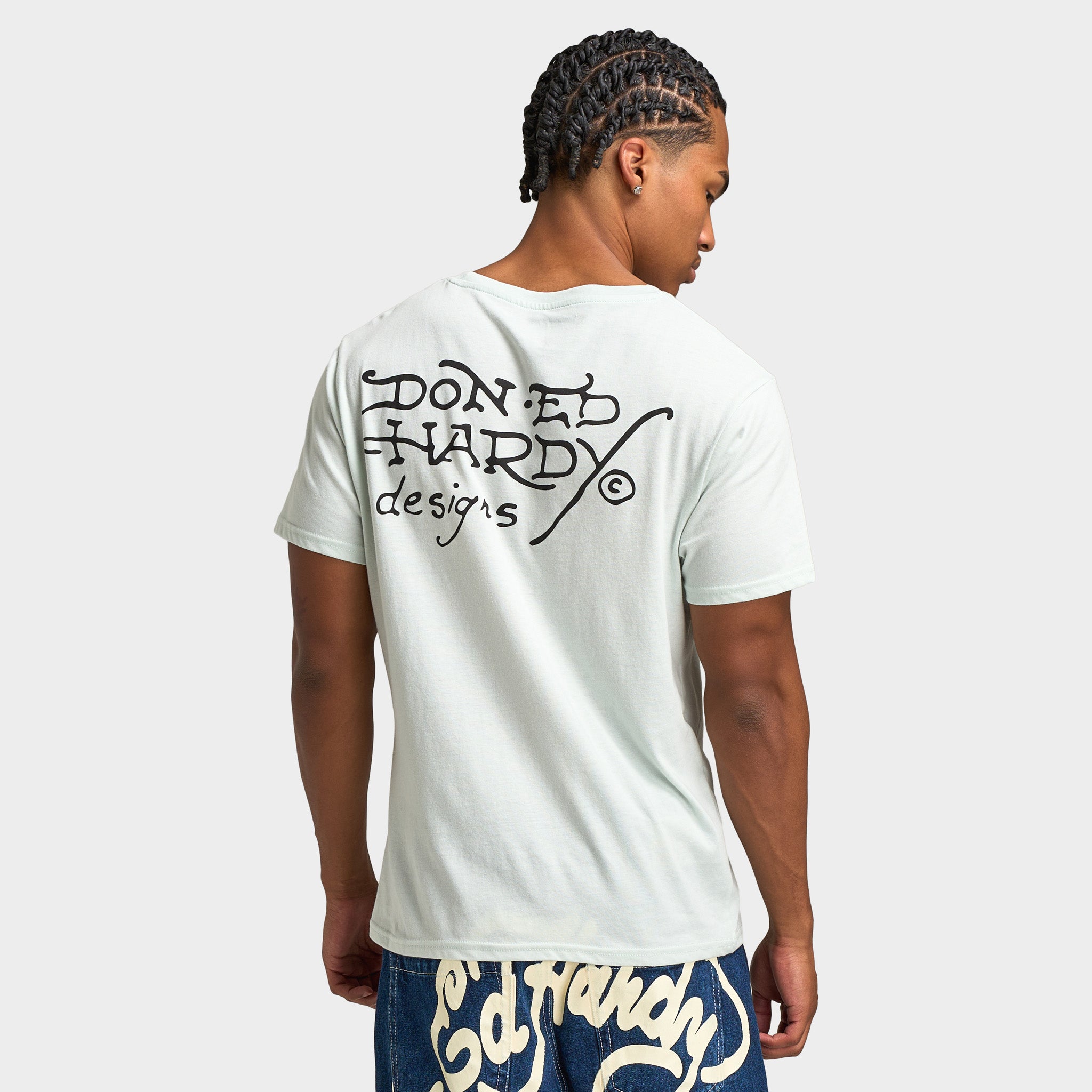 Ed Hardy Heart Hand T-Shirt / Arctic Blue – JD Sports