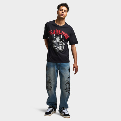 Ed Hardy T-shirt Vintage Coeur Sacré / Noir