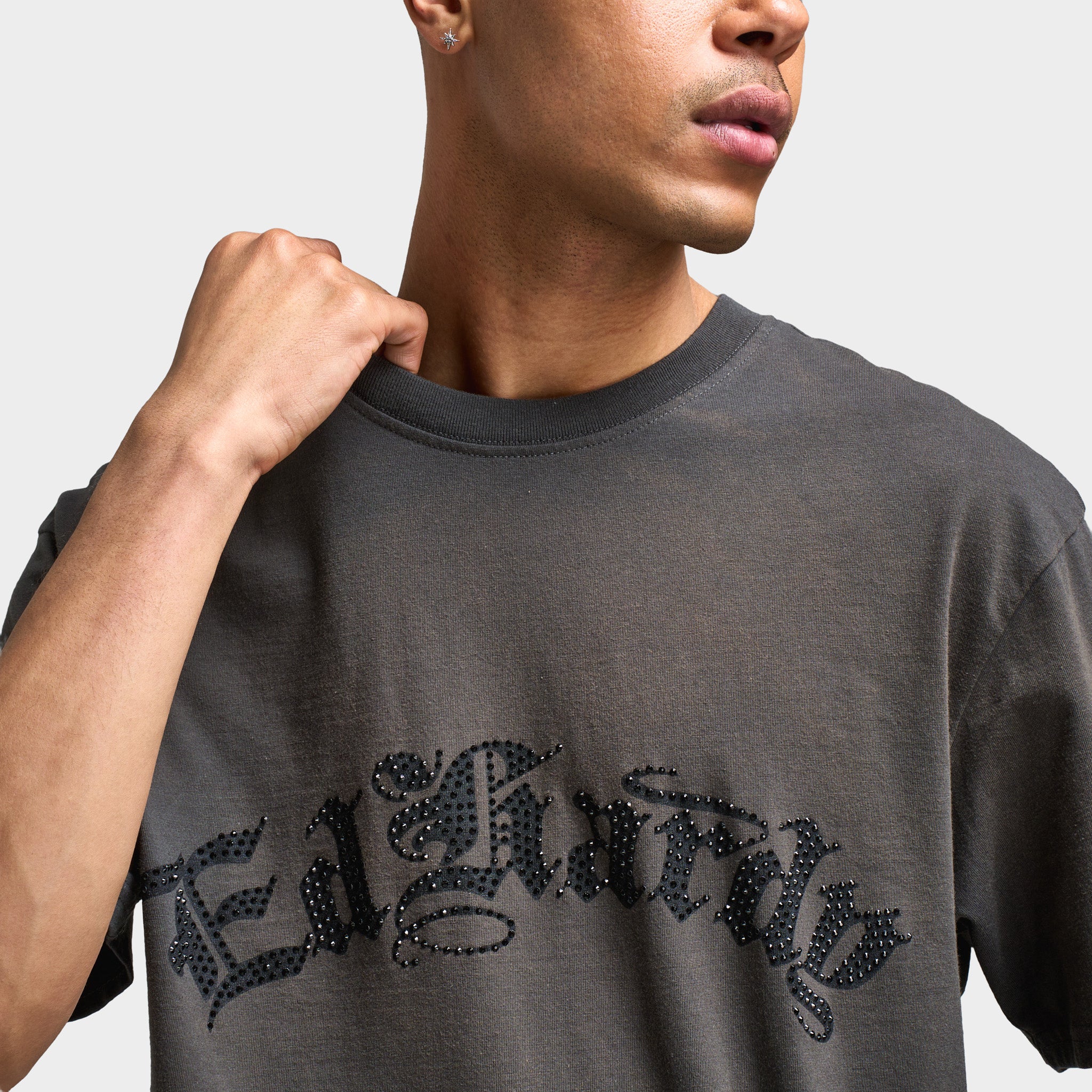 Ed Hardy Vintage Panther Flame Graphic T-Shirt / Charcoal – JD Sports