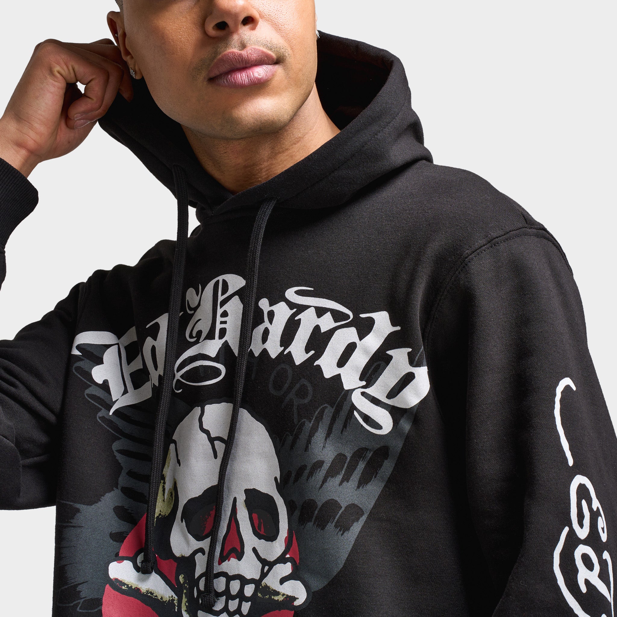 Ed Hardy Skull Pullover Hoodie / Black – JD Sports