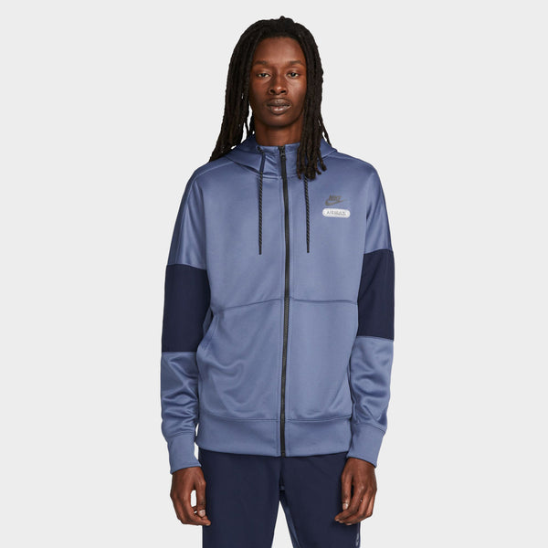 Nike Sportswear Air Max Full Zip Hoodie Diffused Blue Obsidian Bla