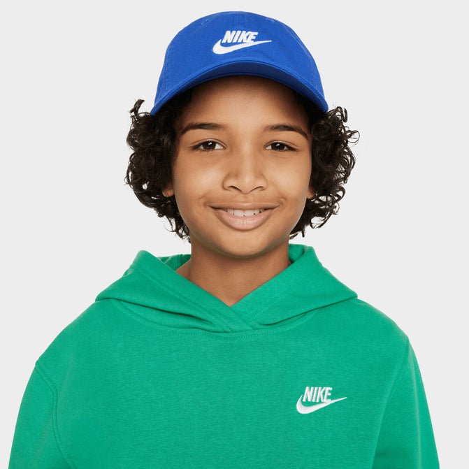 Nike Junior s Club Unstructured Futura Wash Cap Royal