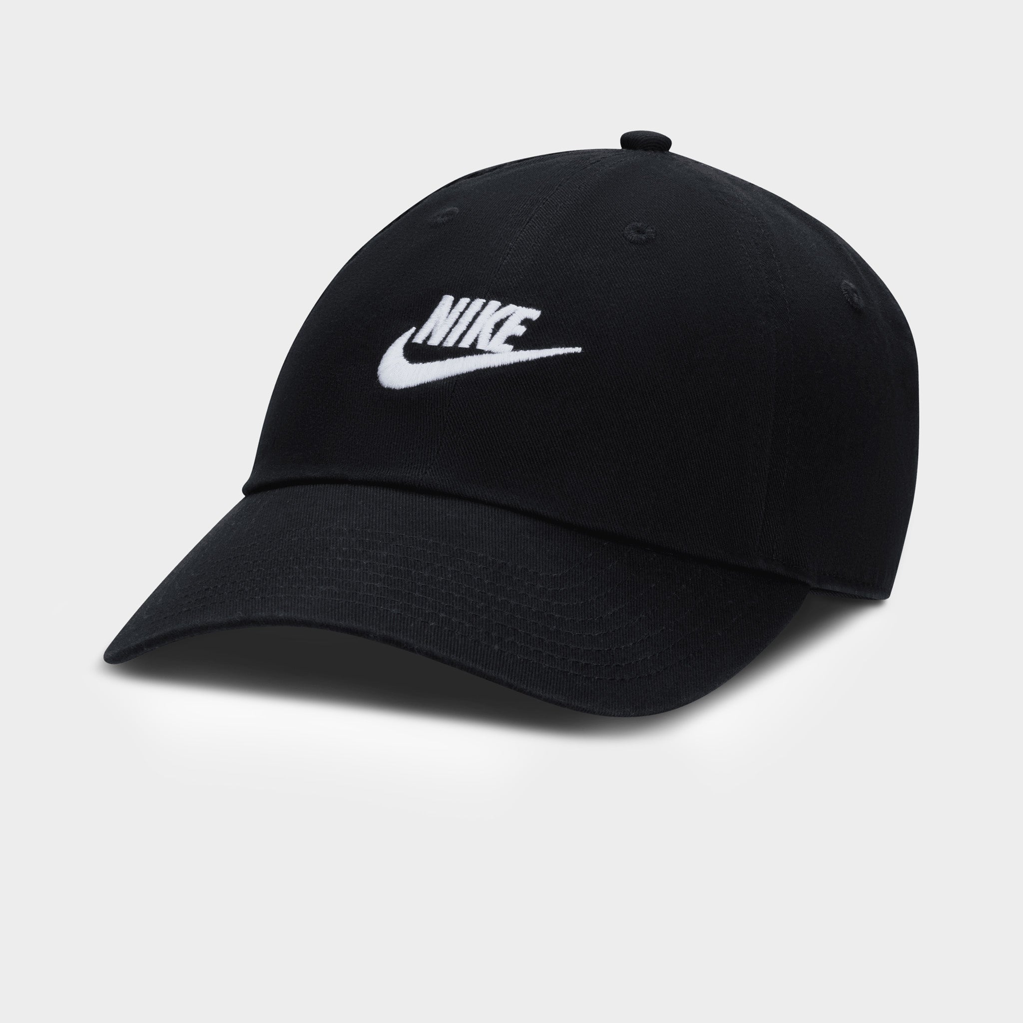 Nike Club Unstructured Futura Wash Cap Black / White – JD Sports