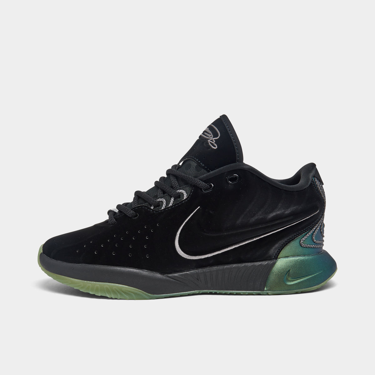 Nike LeBron 21 GS Black / Metallic Pewter - Iron Grey | JD Sports