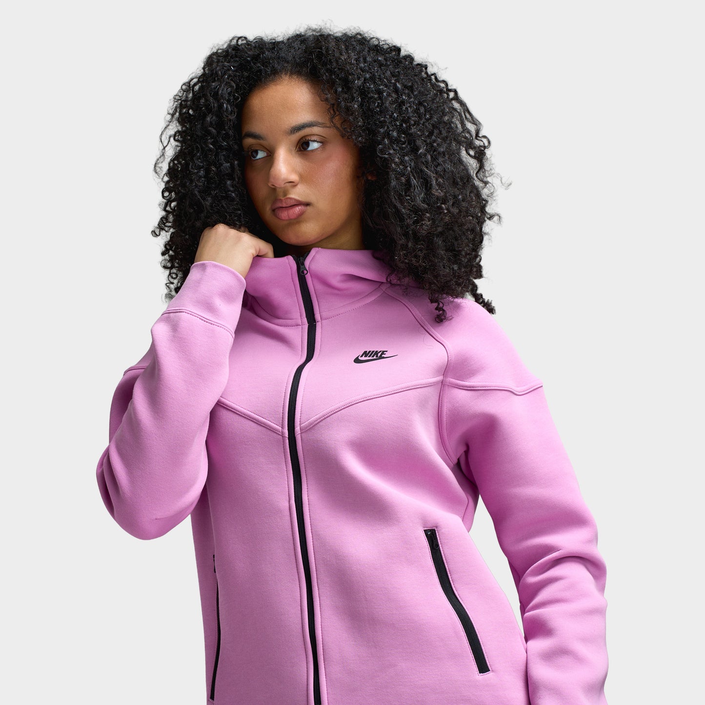 Nike Sportswear Women's Tech Fleece Full-Zip Hoodie / Light Magenta