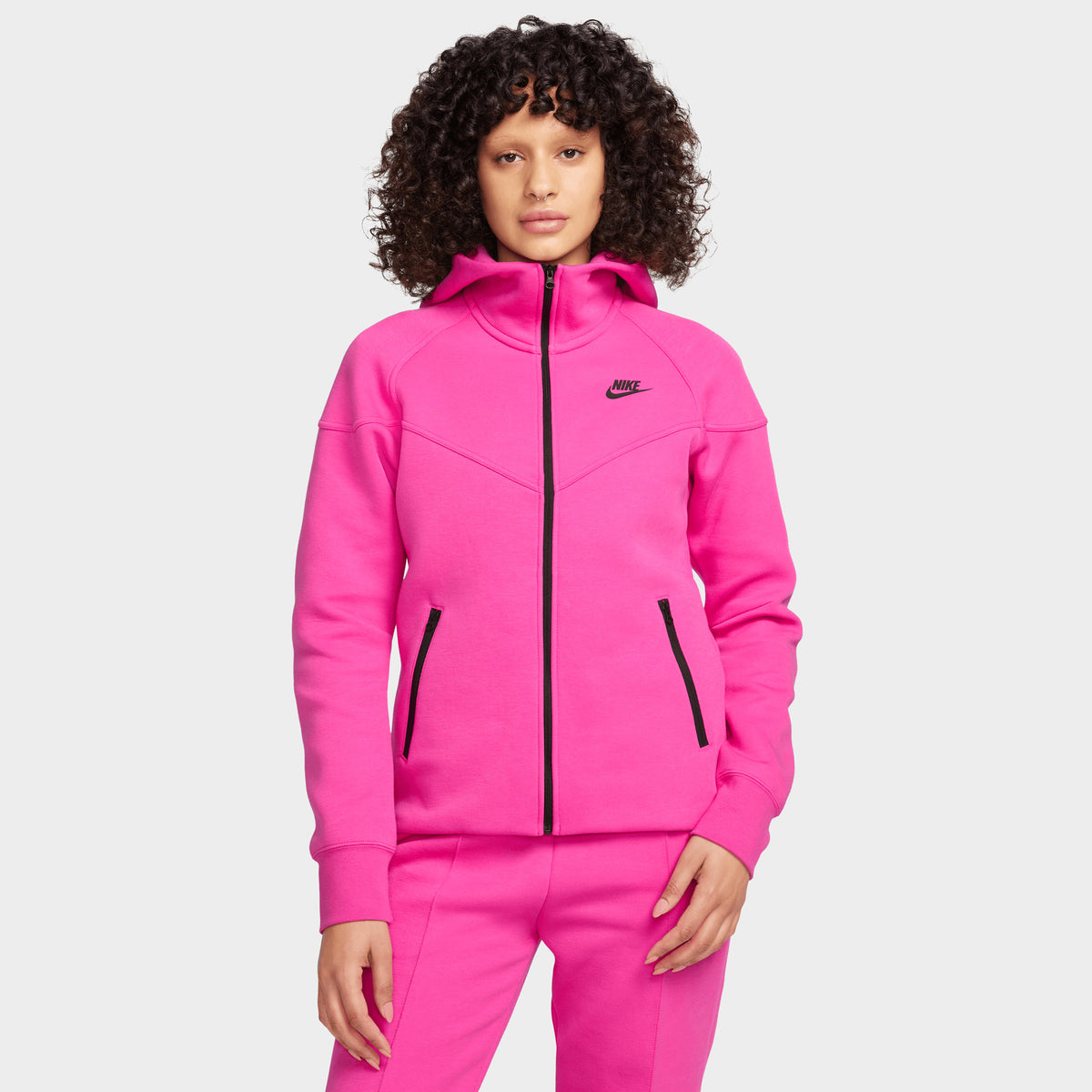 Nike Sportswear Women's Tech Fleece Windrunner Full Zip Alchemy Pink ...