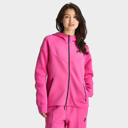 Nike Sportswear Women's Tech Fleece Windrunner Full Zip Alchemy Pink / Black