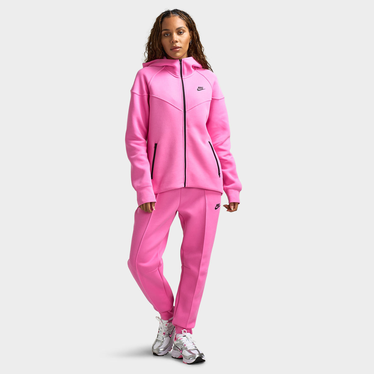 Nike Femme Tech Fleece Full Zip Windrunner Chandail à Capuchon