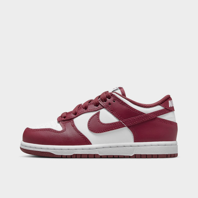 Nike Dunk Low White Gym Red Redwood PS