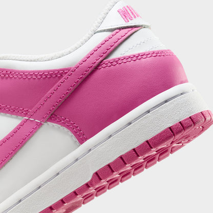 Nike Dunk Low PS White / Laser Fuschia