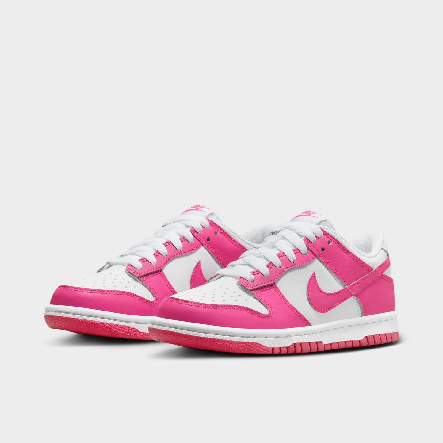 Nike Dunk Low GS White / Laser Fuchsia