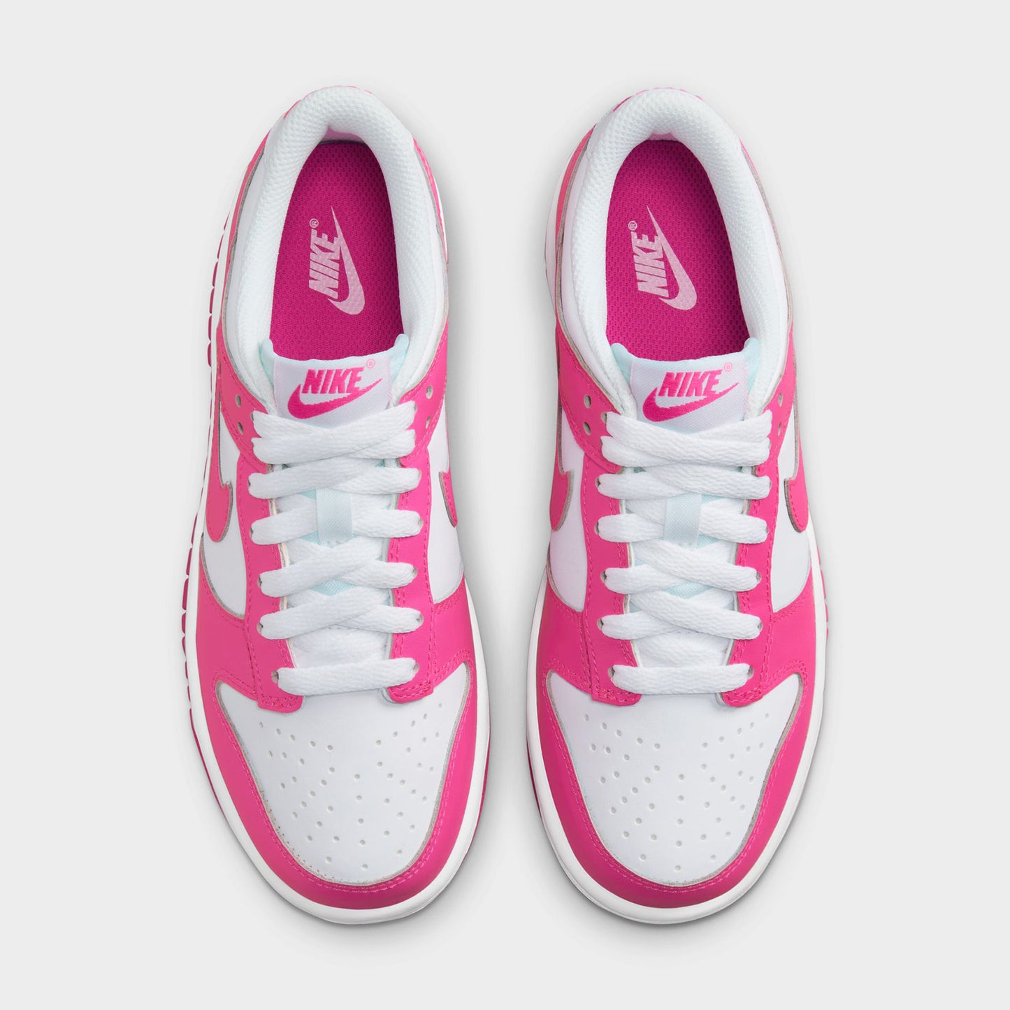 Nike Dunk Low GS White / Laser Fuchsia